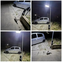 250W Solar Lights Outdoor Waterproof 8000LM LED Flood Lights Motion Sensor with Remote 3 Modes Street Lamp for Yard Garden Path Quick Pick Grocers