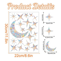 Rainbow Suncatcher Window Stickers PVC Cat Butterfly Prism Glass Wall Sticker Home Kids Bedroom Decoration Self Adhesive Decal Quick Pick Grocers