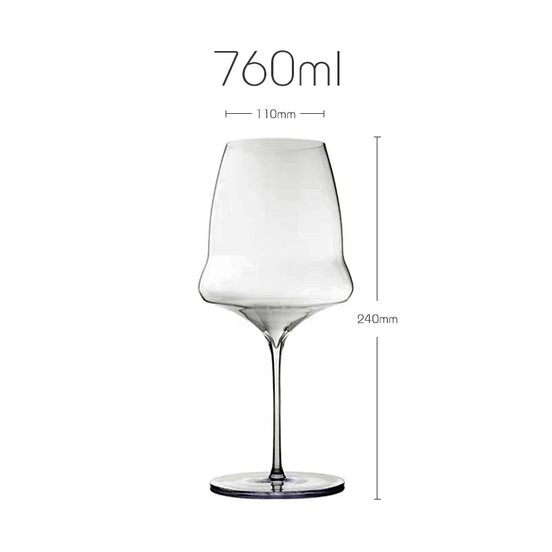 Josephinen Style Luxury Superior Quality Crystal Wine Glass 0.5mm Extremely Thin Handmade Flawless Champagne Cup Quick Pick Grocers