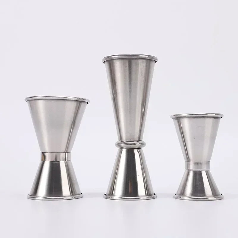 Double Side Measuring Cup Cocktail Drink Wine Shaker Stainless Mojito Bar Accessories kitchen gadget Bar Tools  cocktail shaker Quick Pick Grocers
