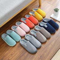 Thick Sole Home Indoor Outside Men And Women Couples Winter Household Warm Fluffy Slippers High Heels Plush Cotton Shoes Ladies Purest Peak