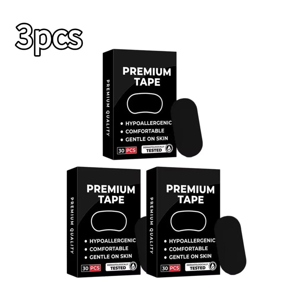 Anti Snoring Sleep Mouth Tape, Best Breathing Nasal Strips Medical Grade Improved Sleeping Snoring Relief Purest Peak