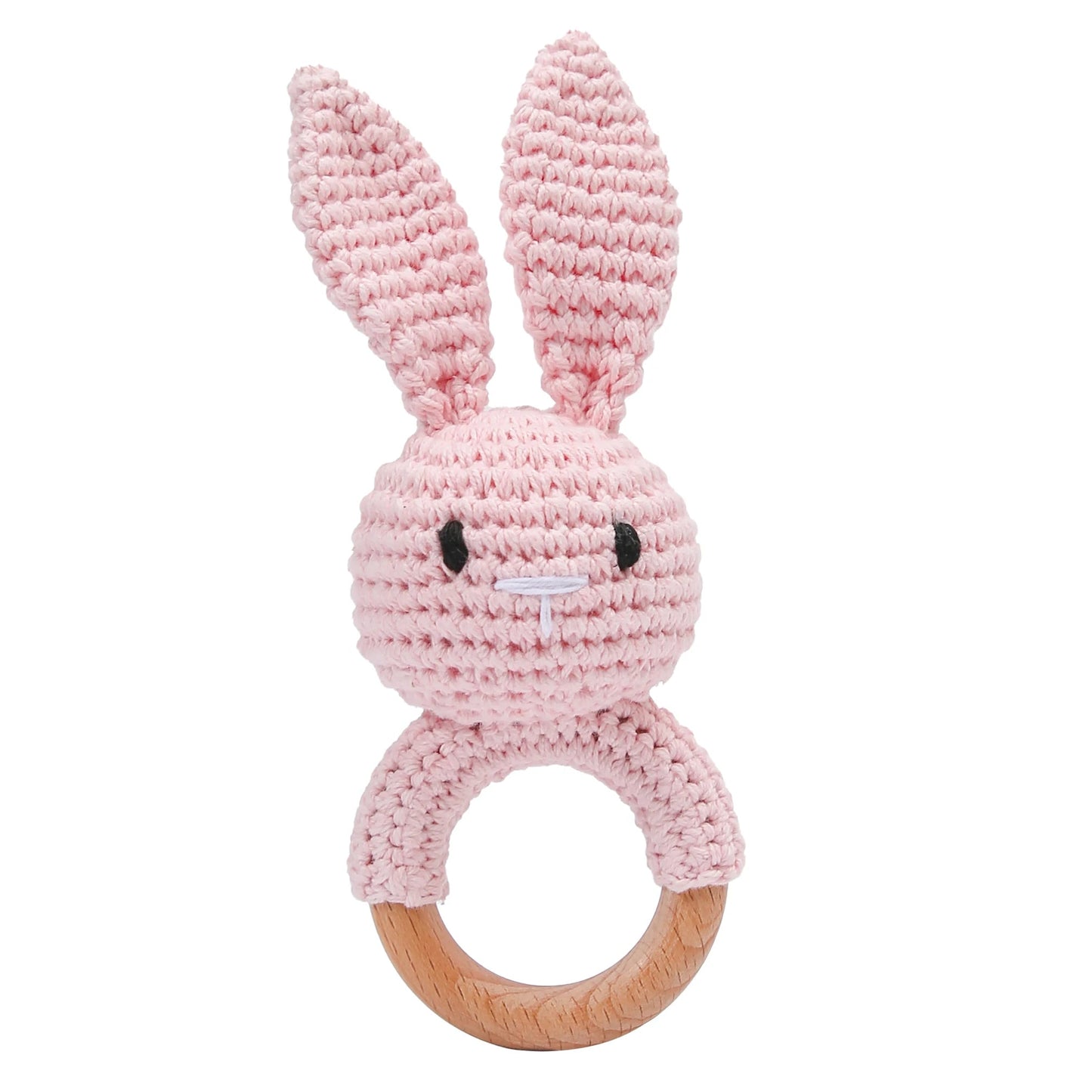 Baby Toys Crochet Animal Rattle Cartoon Music Rattle Toys for Baby Kawaii Teether Rattle Baby Toy 0 12 Months Montessori Toys Purest Peak