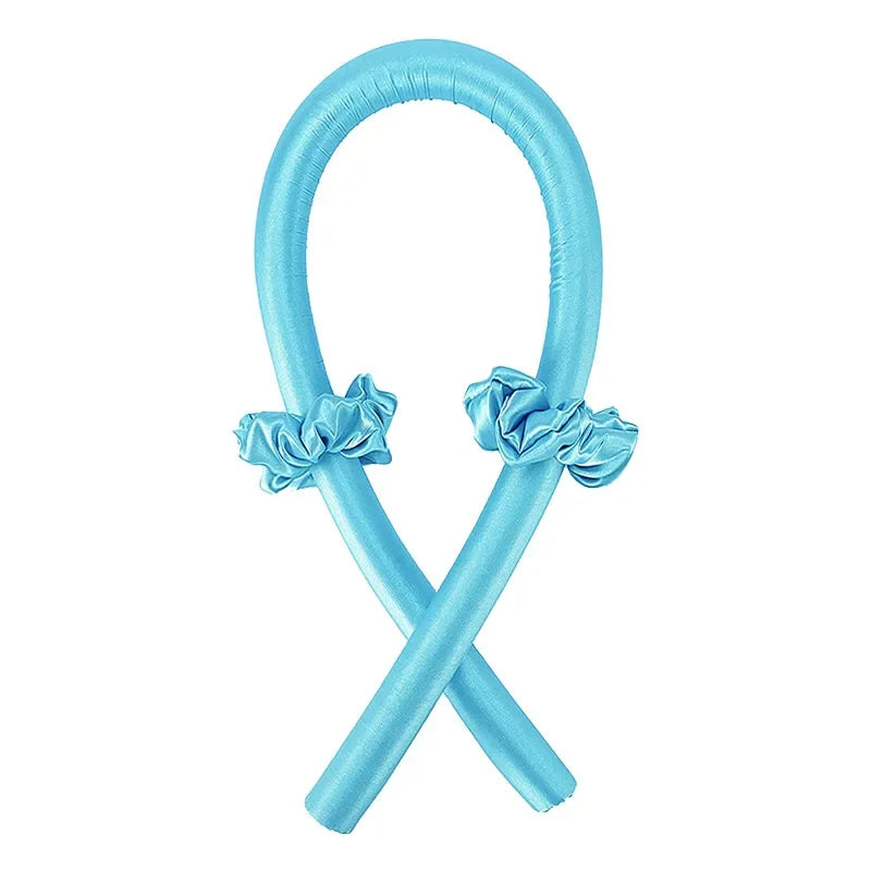 Heatless Curling Rod Headband No Heat Silk Curls Ribbon Hair Rollers Sleeping Soft Headband Lazy Hair Curlers Hair Styling Tools Quick Pick Grocers