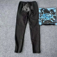 Sy Jacket and Trousers Sports Jogging Men Cotton Hoodie Young Fashion Hooded Tops Pants Women's Streetwear Coats Warm Tracksuit Econic Blanks