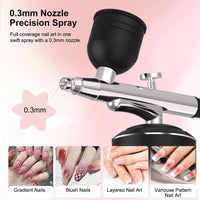 Airbrush with Compressor Portable Airbrush Painting Mini Spray Gun for Painting Paint Crafts Airbrush Compressor Paint Spray Gun Econic Blanks