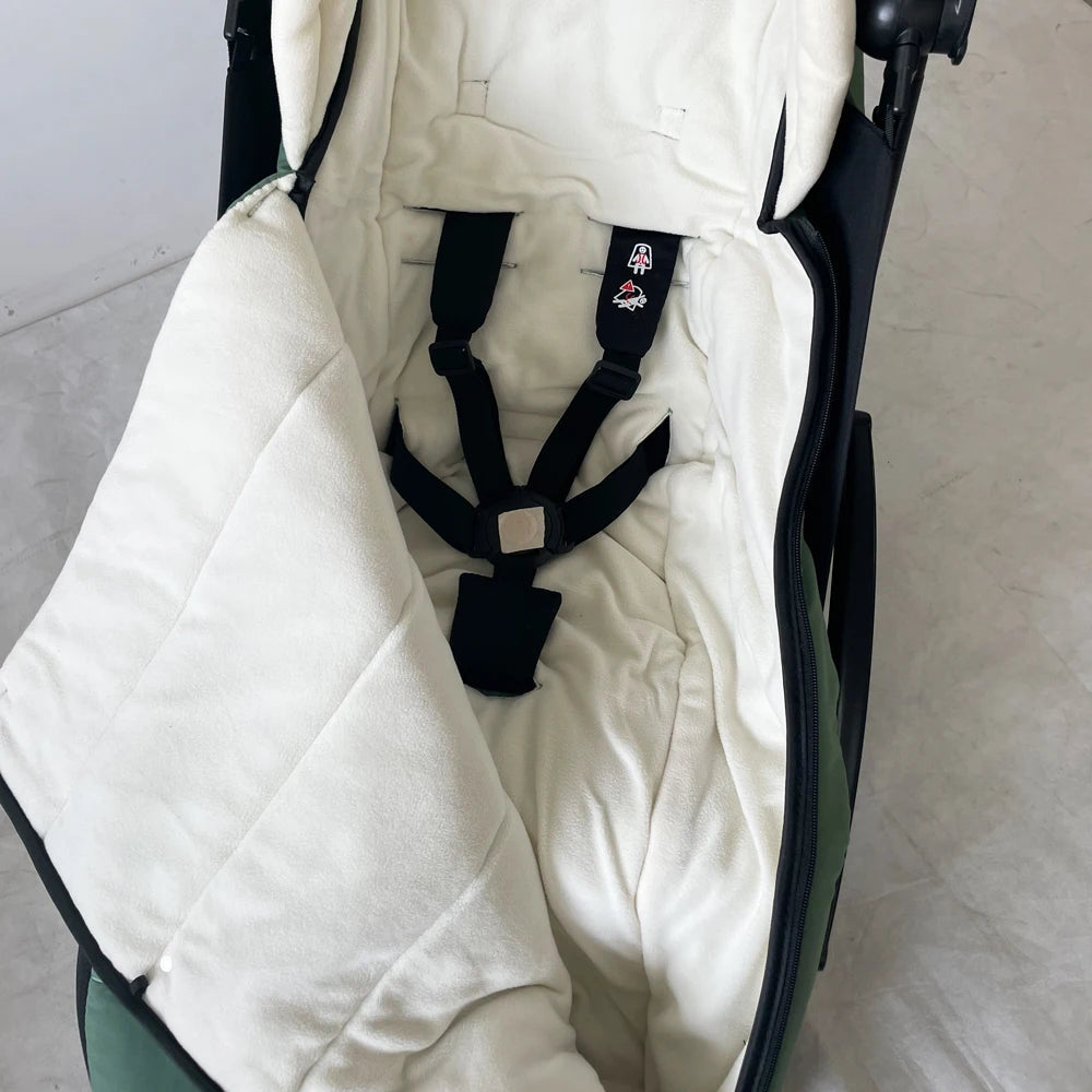 Universaln Stroller Footmuff Compatible with all YOYO Strollers and Bugaboo strollers - Windproof, Waterproof & Thermal Warm Purest Peak