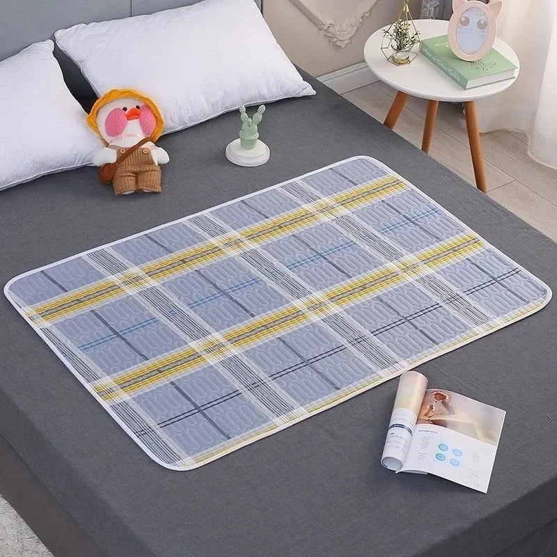 Washable Incontinence Bed Pad Reusable Changing Pad Sheet Urine Mat Nappy Diaper Mattress Protector Waterproof Cover Kids Adult Quick Pick Grocers
