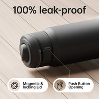 Fjbottle Magnetic Thermos Stainless Steel Sports Water Bottle with Magnetic Phone Holder Bouncing cover Insulation Cup Quick Pick Grocers