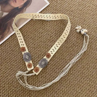 New Butterfly Tassel Waist Chain Y2K Trendy Bohemian Belt Summer Beach Accessories Vintage Flower Bohemian Belt Quick Pick Grocers