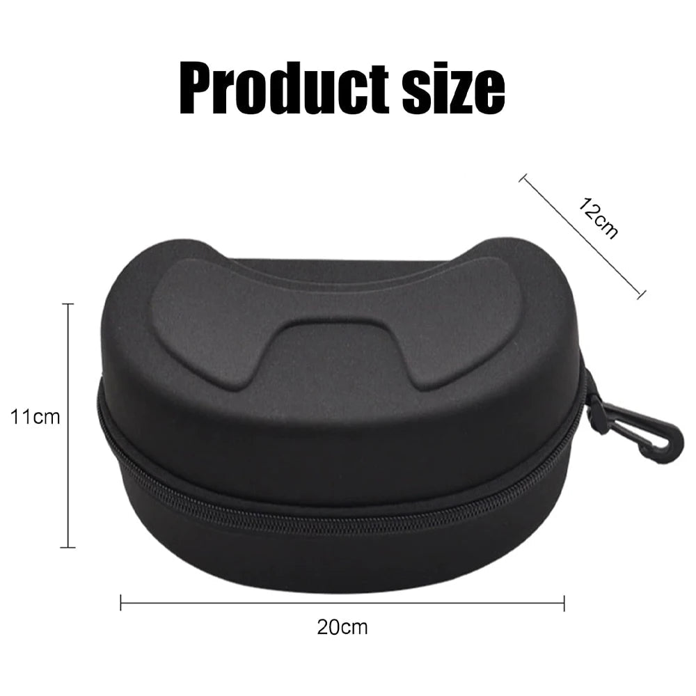 Tolex Ski Snowboard Goggles Storage Box Hard EVA Portable Protection Carrying Case Water Resistant Shockproof Ski Accessories Quick Pick Grocers