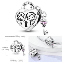 2025 Hot Sale Charms Bead 925 Sterling Silver Pink Butterfly Luminous Firefly Dangle Fit Bangle Bracelet Necklace DIY Jewelry Econic Blanks