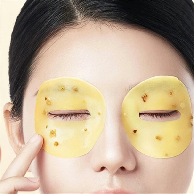 80 Osmanthus Eye Masks, Containing Osmanthus Extract, Hydrate and Moisturize, Nourish the Eyes, and Improve the Skin Around the Eyes Suitable for Daily Eye Care, a Gift for Mom on Mother's Day Quick Pick Grocers