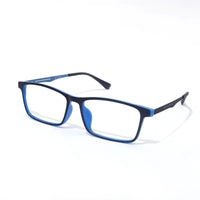 Super Light Comfortable Rubber Titanium Eyewear Square Glasses Frame Myopia Optical Prescription Glasses Frame Men and Women Econic Blanks