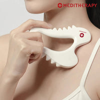 Ceramic Gua Sha board skin scraping tools face massager whole body carving Body Guasha, Body Massage Tool Quick Pick Grocers