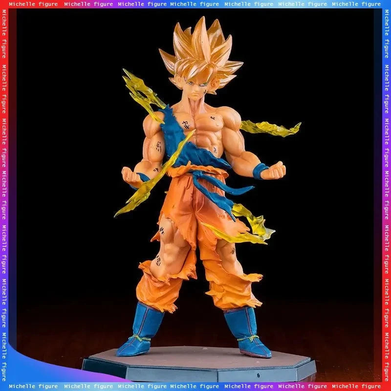 Hot Dragon Ball  Son Goku Super Saiyan Anime Figure 16cm Goku DBZ Action Figure Model Gifts Collectible Figurines for Kids Quick Pick Grocers