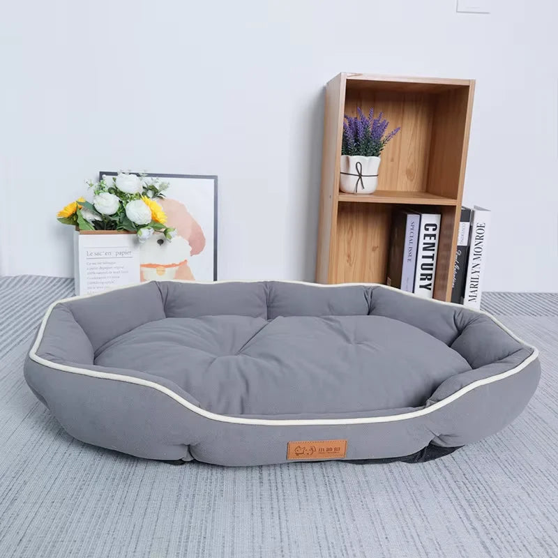 Pet Sofa Sleeping Bed Large Dog Bed House for Cats Big Space Dog Sofa Sleeping Mat Winter Warm Dog Cushion Quick Pick Grocers