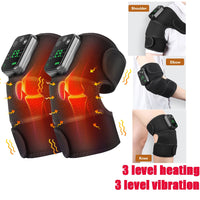 Eletric Heating Knee Massage Device Vibration Knee Pads for Shoulder Elbow Joint Warm Massage Thermal Knee Pad Blood Circulation Quick Pick Grocers