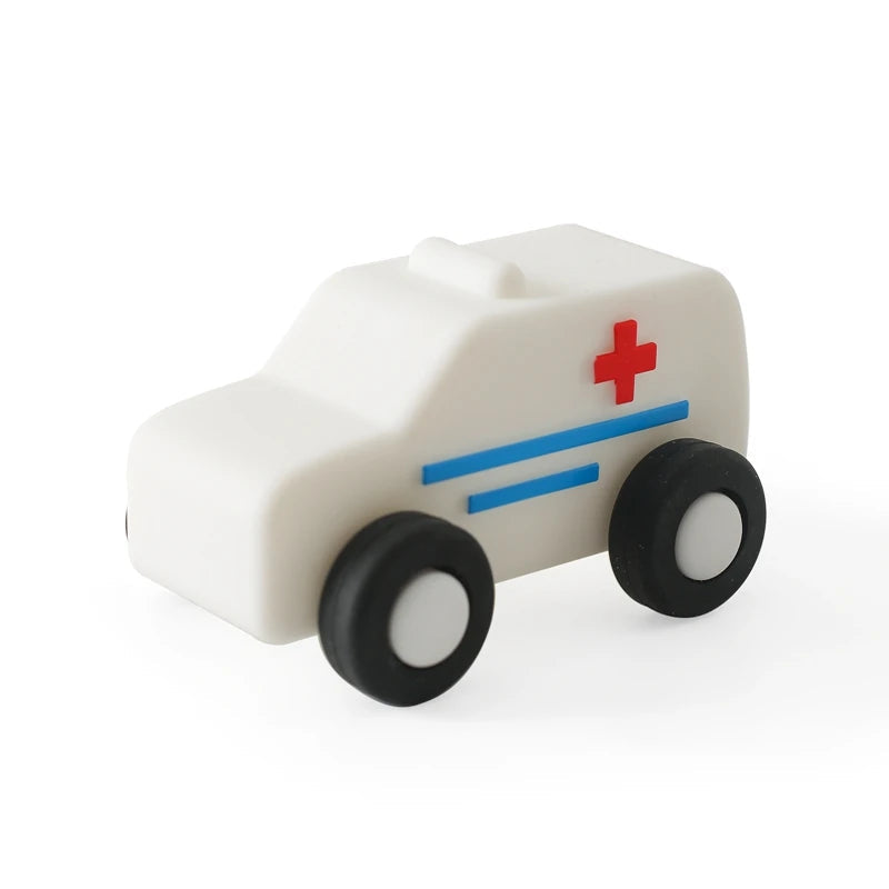 Baby Silicone Car Toys Montessori Baby Things Silicone Baby Teether Toy Car  0 12 Months Newborn Educational Toy Silicone Blocks Purest Peak