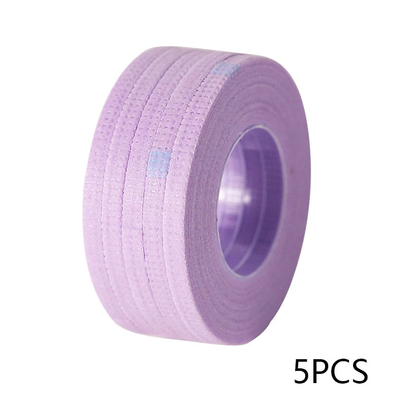 1/3/5 Rolls Eyelashes Extension Tape PE Adhesive Tools Under Eye Pads For Micropore Lashes Grafting Supplies Lash Lifting Tapes Quick Pick Grocers
