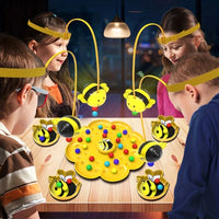 Little Bumblebee Multifunctional Board Game Puzzle Fishing Toys Interactive Educational Toys For Kids Christmas Gift Family Game Econic Blanks