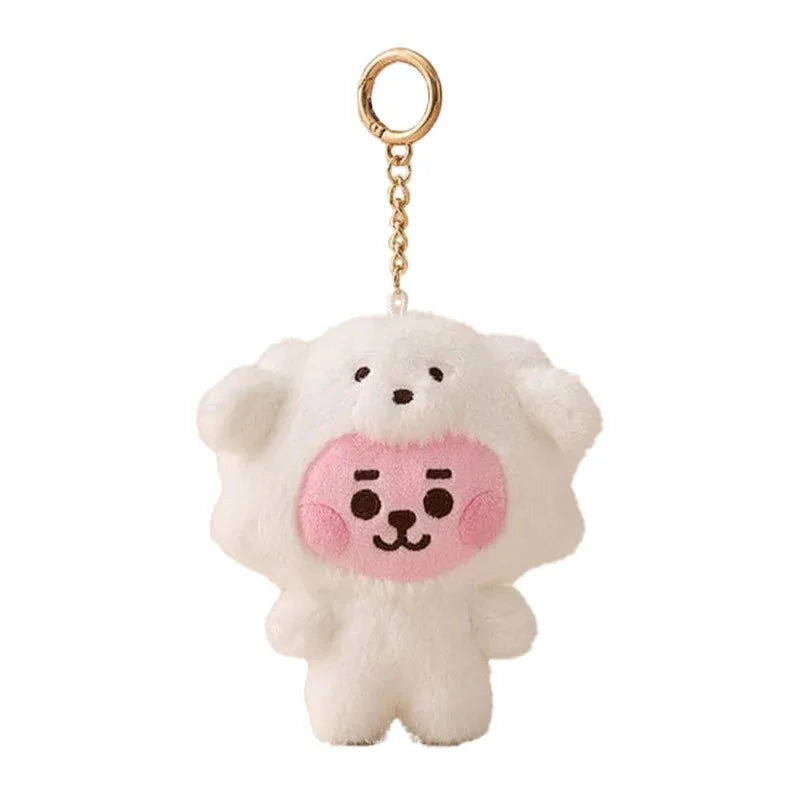 BT21 Koya Shooky Chimmy Cooky mang tata cute and creative kawaii plush keychains and bag charms, adorable doll gifts wholesale Quick Pick Grocers