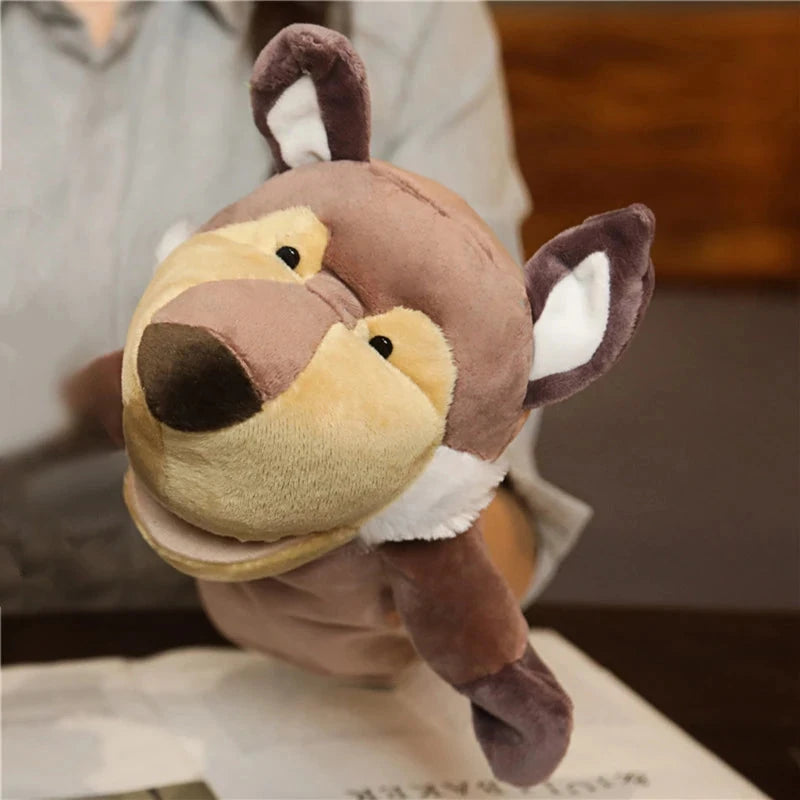 Hand Finger Puppets – Cartoon Plush Toy for Kids & Party Fun Econic Blanks