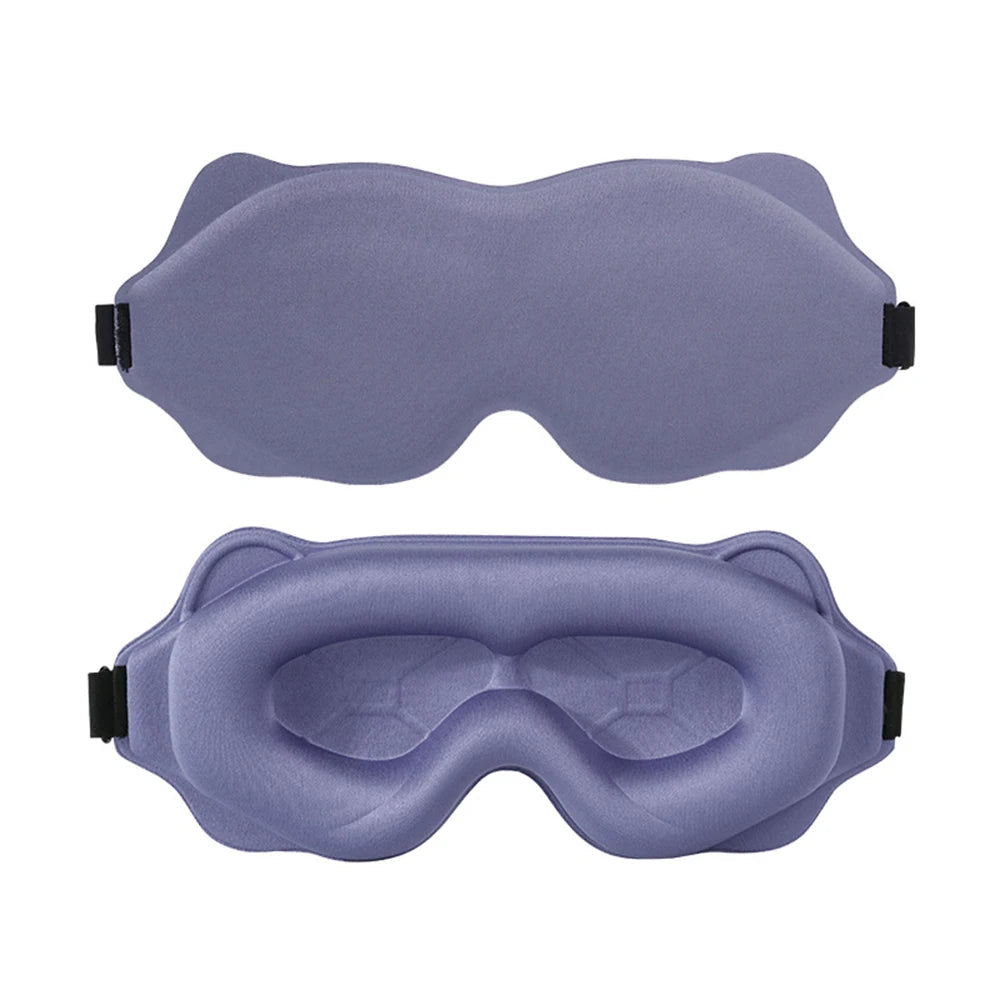 3D Sleeping Mask Block Out Light Sleep Mask For Eyes Soft Sleeping Aid Eye Mask for Travel Eyeshade Night Breathable Slaapmasker Quick Pick Grocers