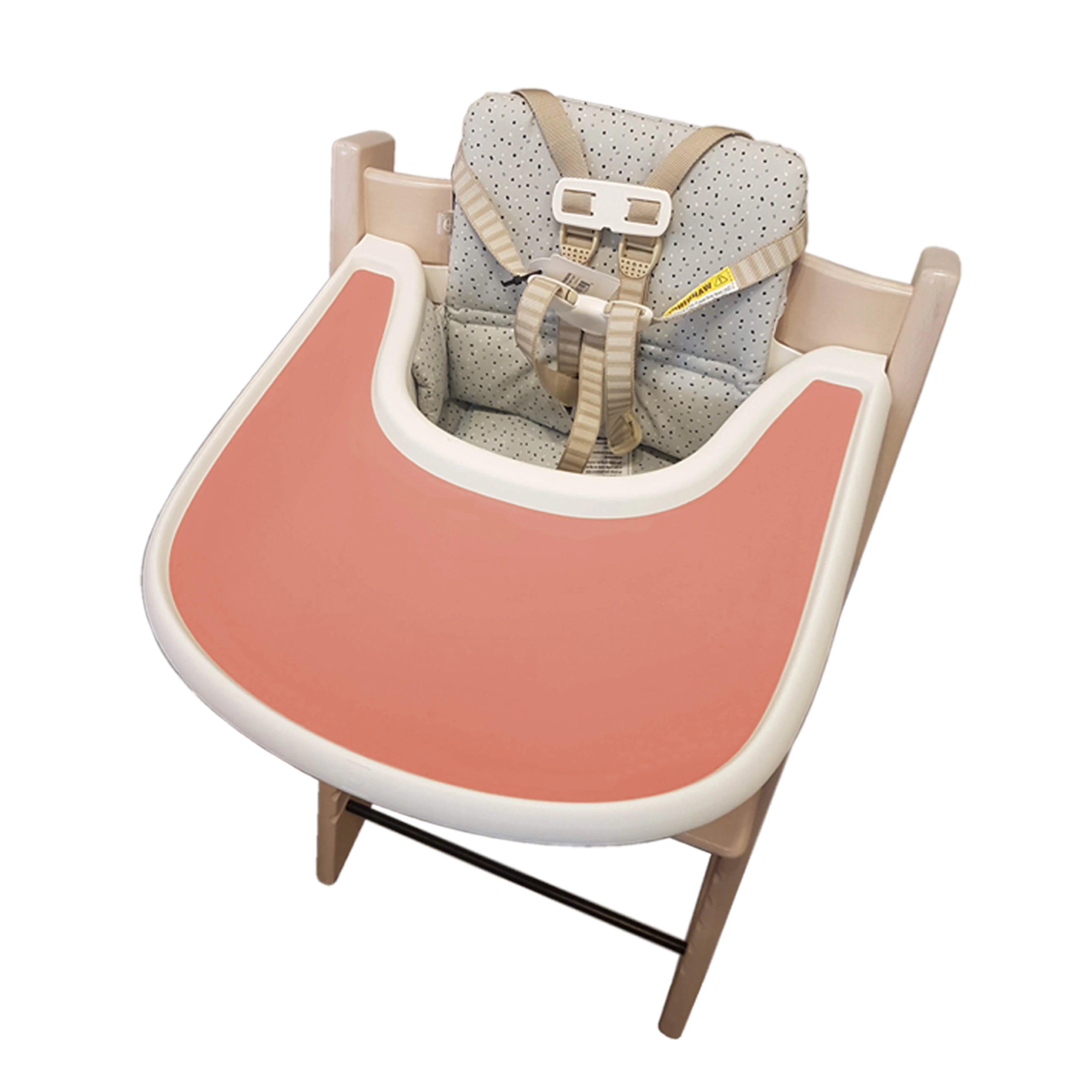 1pcs-Easy To Clean Trip Trap Placemat Silicone Baby Dining Feeding Mat Highchair Flat Tray Placemat For Baby Purest Peak