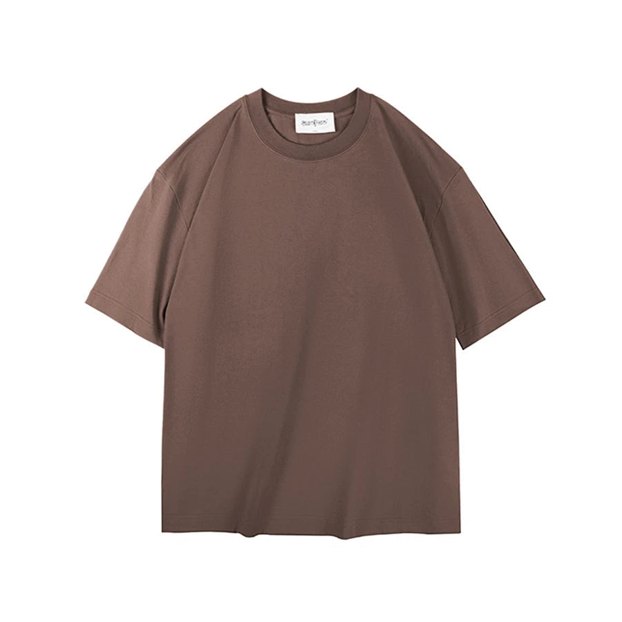 WAVLATII Women New Oversized T shirts Female 260 GSM White Casual Streetwear Tees Unisex Solid Korean Cool Tops for Young WT2560 Quick Pick Grocers