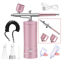 Airbrush Nail with Compressor Portable Air Brush with Compressor For Nails Art Cake Painting Craft Airbrush Nail Art Compressor Econic Blanks