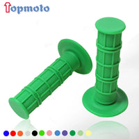 22mm 24mm Motorcycles Grip Dirt Bike Grips 7/8" Rubber Biker Scooter Handle Grip For Handlebar Mx Pillow Top Throttle 22mm Bar Quick Pick Grocers