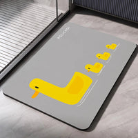 Diatomaceous Earth Bath Mat Bathroom Rug Absorbent Non-slip Floor Foot Mats Quick Dry Shower Carpet Toilet Pad Doormat Washable Quick Pick Grocers