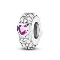 100% 925 Sterling Silver Rainbow Zircon Colorful Butterfly Dragon Shaped Silicone Stopper Charms Beads Fit DIY Bracelets Jewelry Econic Blanks