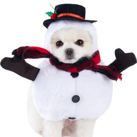 Halloween Dagger Pet Costume - Funny Knife-Holding Dog & Cat Standing Dress for Festival Dress-Up Econic Blanks