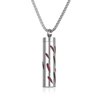 Long Strip Stainless Steel Aromatherapy Necklace Perfume Diffuser Essential Oil Diffuser Pendant Necklace Jewelry Accessories Econic Blanks