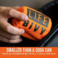 Portable Waterproof Emergency Survival Sleeping Bag Outdoor Edc Camping Gear Thermal Sack First Aid Rescue Kit Mylar Blanket Econic Blanks
