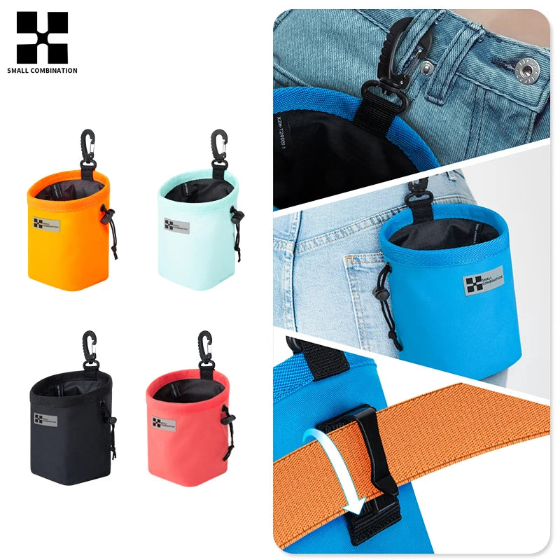 SMALL COMBINATION Portable Dog Training Snack Bag puppy dog snack bag for leash Outdoor pet snacks awards waist bag XZH-T24001-1 Quick Pick Grocers