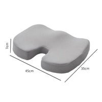 Ergonomic Memory Cotton Office Cushion Hemorrhoid Cushion Chair Cushion Sedentary Artifact Student Ass Cushion Econic Blanks