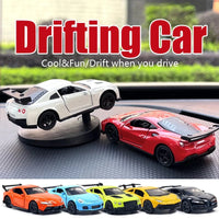 Drift Car Dashboard Toy Model – Swing Turning Sports Car Ornament, Fun Dashboard Decoration for Men & Car Interior Accessories Econic Blanks