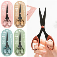 Color Scissor Stainless Steel Blade Safe Design Paper Cutting Scissors for Fine Art Diary Album Craft Office School Supplies Econic Blanks