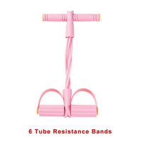 4-Level Resistance Band Tensioner with Non-Slip Handles - Home Fitness Equipment for Abdominal Muscle Training Yoga Abdominal Quick Pick Grocers