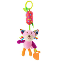 Soft Infant Crib Bed Stroller Mobile Hanging Rattle Baby Educational Toys Brain Developmental Hand Grip Cute Stuffed Animal Toys Purest Peak