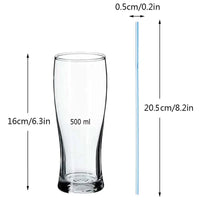 50-1000Pcs Multicolor Drinking Straws rietjes Milk Tea Bar Party Wedding Kitchen Home Accessories Beverage Black Straw Wholesale Econic Blanks