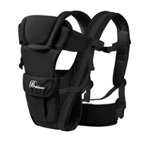 Baby Sling Carrier, 4-in-1 Ergonomic Baby Backpack Carrier, Easily Adjustable Baby Carrier Newborn to Toddler Purest Peak