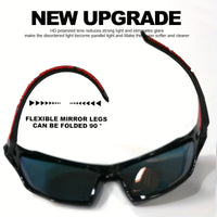1/3PCS Sports Polarized Sunglasses for Men Lightweight Night Vision Male Shades Cycling Driving Fishing Fashion Mirror Sunglass Quick Pick Grocers
