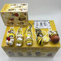 New Mofusand Bee Shaped Blind Box Twisted Egg Bee Cat Anime Figure Ornament Cute Doll Handmade Model Decor Toy Kid Birthday Gift Econic Blanks