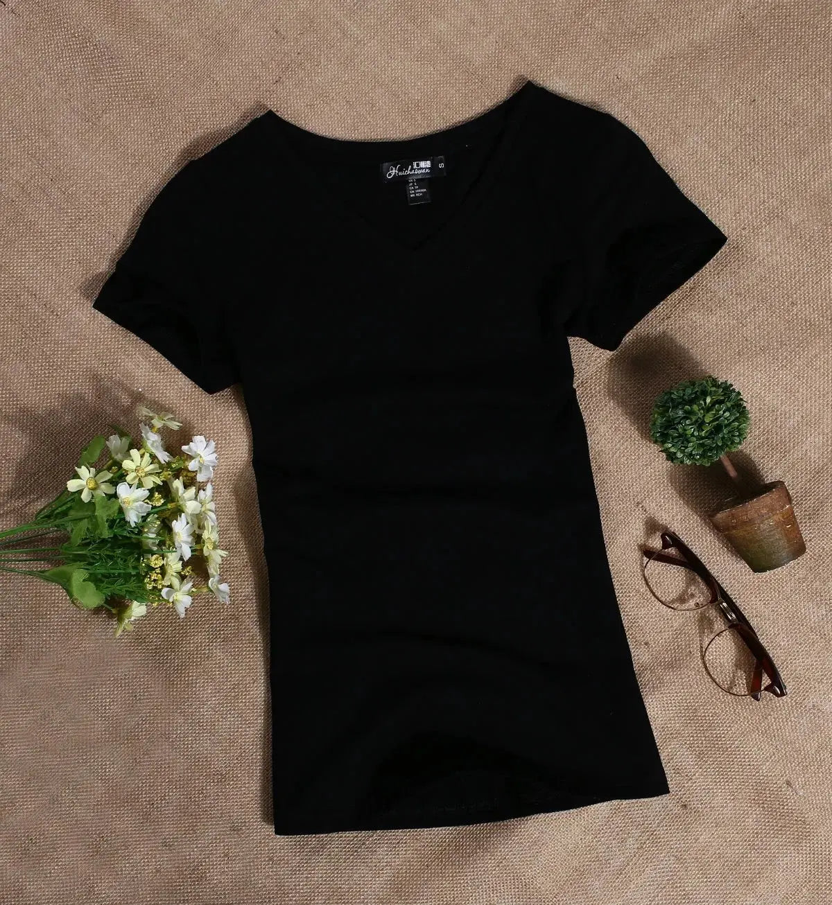 MRMT 2026 Women's T Shirt Casual Women Short Sleeved Slim Solid Color Simple Pure Tees Womens T-Shirt For Female Women T shirts Quick Pick Grocers