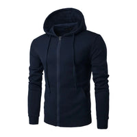 Autumn Men Sweatshirts Long Sleeve Jacket Hoodie Zipper Closure Jacket Male Hoodies Sweatshirt Slim Fit Male Clothing Econic Blanks