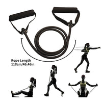 Resistance Bands With Handles, Exercise Bands, Workout Bands With Handles For Men Women, Strength Training Equipment At Home Econic Blanks